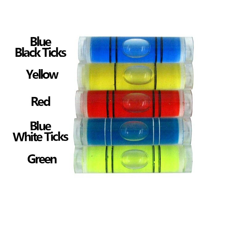 Product for Plastic Tube Vials Spirit Level for Photo Frame 9.5*40 mm Blue (1 piece/lot)