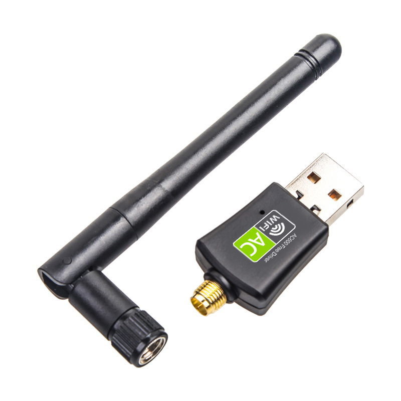 2,4g/5g Dual-band Netzwerk Karte AC600M Drahtlose Netzwerk Karte Fahrer freie Usb Wifi Empfänger antenne Drahtlose Netzwerk
