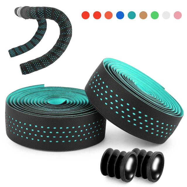 1 Paar Racefiets Handvat Bar Tape Fietsstuur Wrap Bandjes Anti-Slip Fietsen Stuur Mountainbike Stuurlint: Bianchi