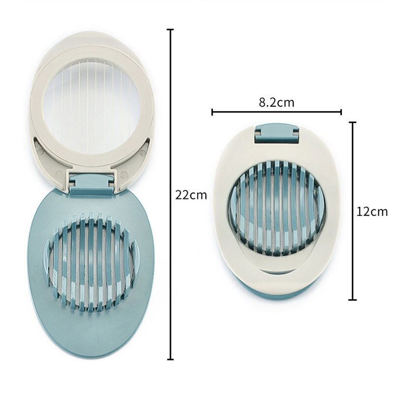 Multi-Functionele Fancy Ei Snijden Mechanisme Eieren Bewaard Divider Slicer Western-Stijl Voedsel