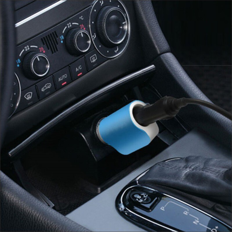 Vehicle charger Car plug 12V-24V Car filling Double USB Mobile phone charger car charger