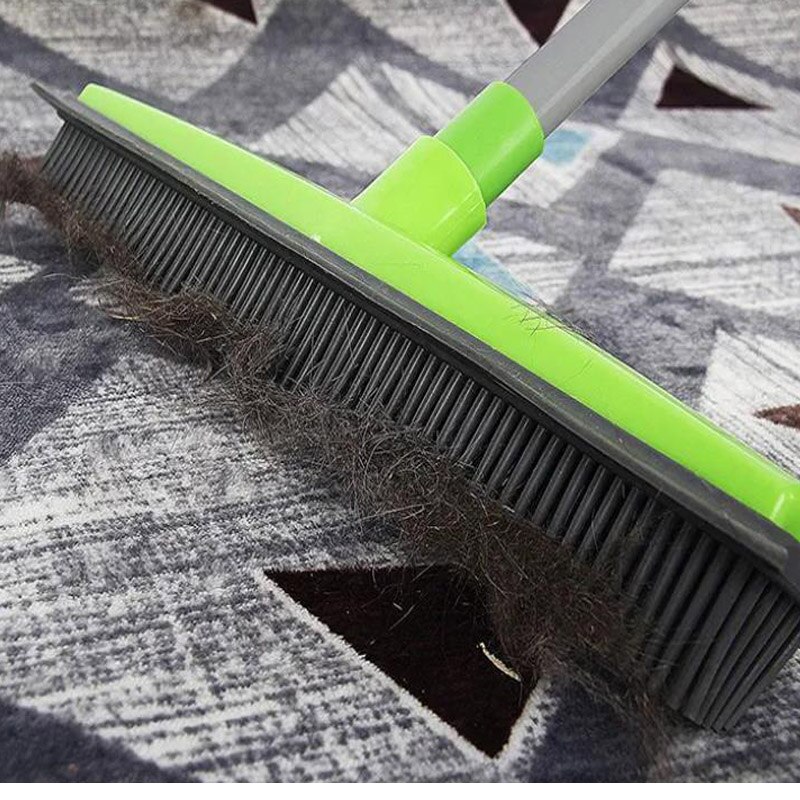 Boden Haar besen Staub Schaber &Ampere; Haustier gummi Pinsel Teppich teppich reiniger Kehrmaschine Keine Hand Waschen Mopp Reinigen Wischen Fenster werkzeug