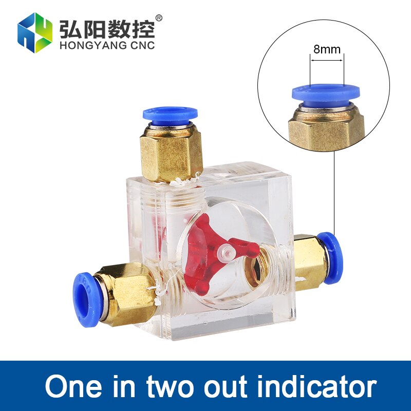 Flow meter monitor liquid indicator water-cooled main shaft submersible pump indicates the size of rotating observer: One in two out