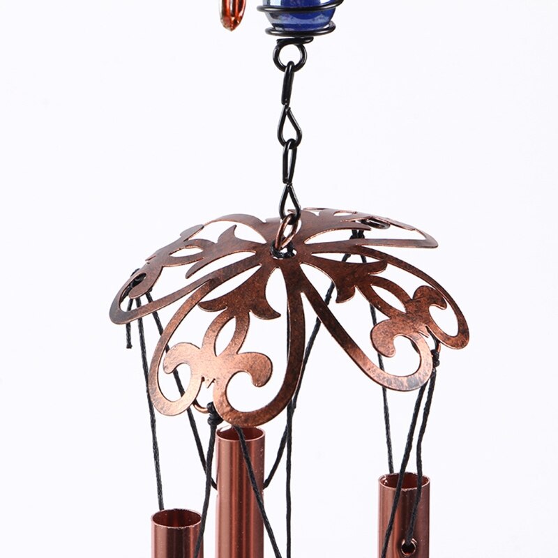 Indoor Outdoor Metalen Windgong Haan Geschilderde Ornamenten Gedenkteken Wind Chime Voor Thuis Patio Tuin Achtertuin