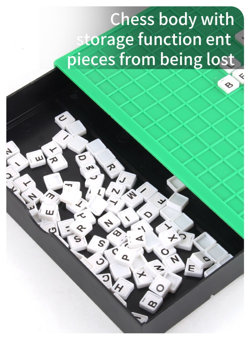 1 Set English Word Forming Game Kids Learning Spelling Words Game Educational Preschool Word Forming Game Set