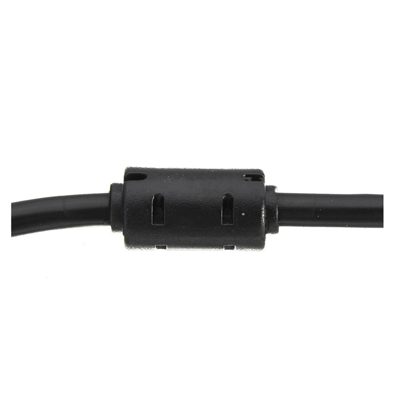 1.5m VGA SVGA prise à prise rallonge câble de connexion PC TV moniteur noir + bleu