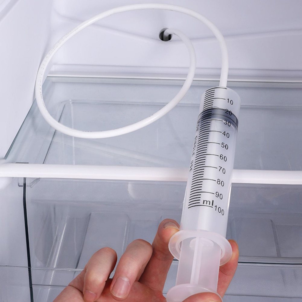 Universal Rubber Drain Hole Clog Remover Portable Fridge Cleaning Tool Kit Cleaner Sticks Home Refrigerator Dredge Reusable