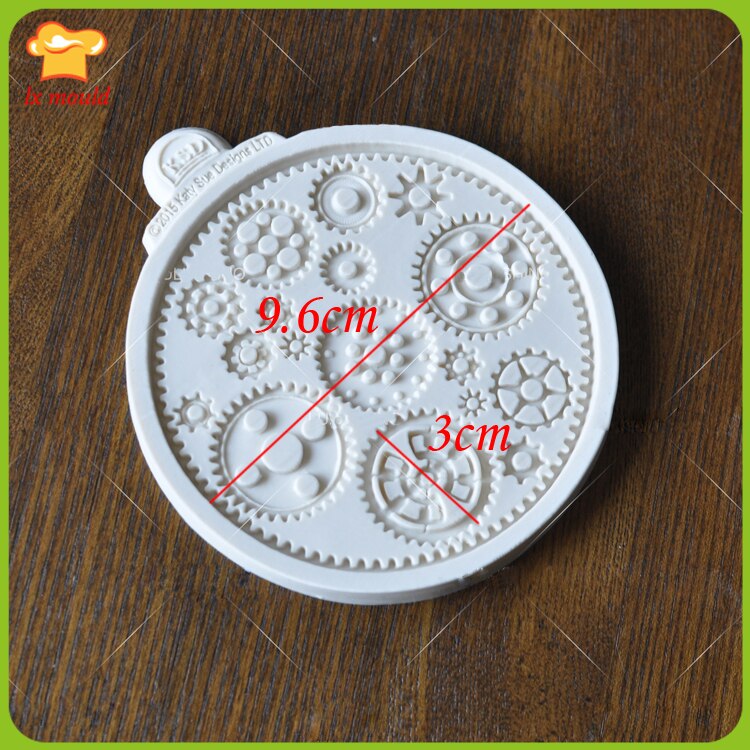 molde de silicona fondant de grado alimenticio molde de moldeo de silicona ritmo seco maquinaria Industrial elegir una variedad de temas herramientas para pasteles