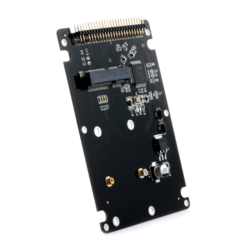 Adaptador MSATA de 44 pines a 2,5 pulgadas IDE HDD SSD MSATA a PATA, tarjeta convertidora con funda