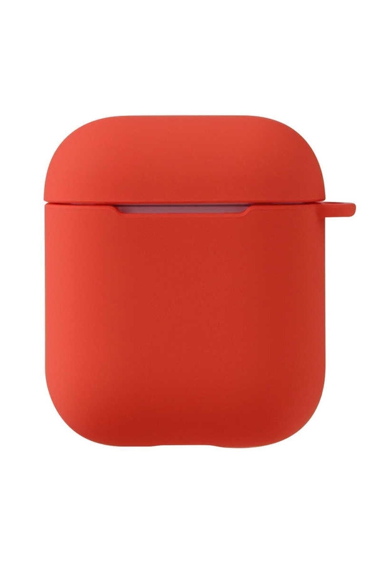 Red 2. Generation Compatible Pastel Colorful Silicone Protection Clasps Case