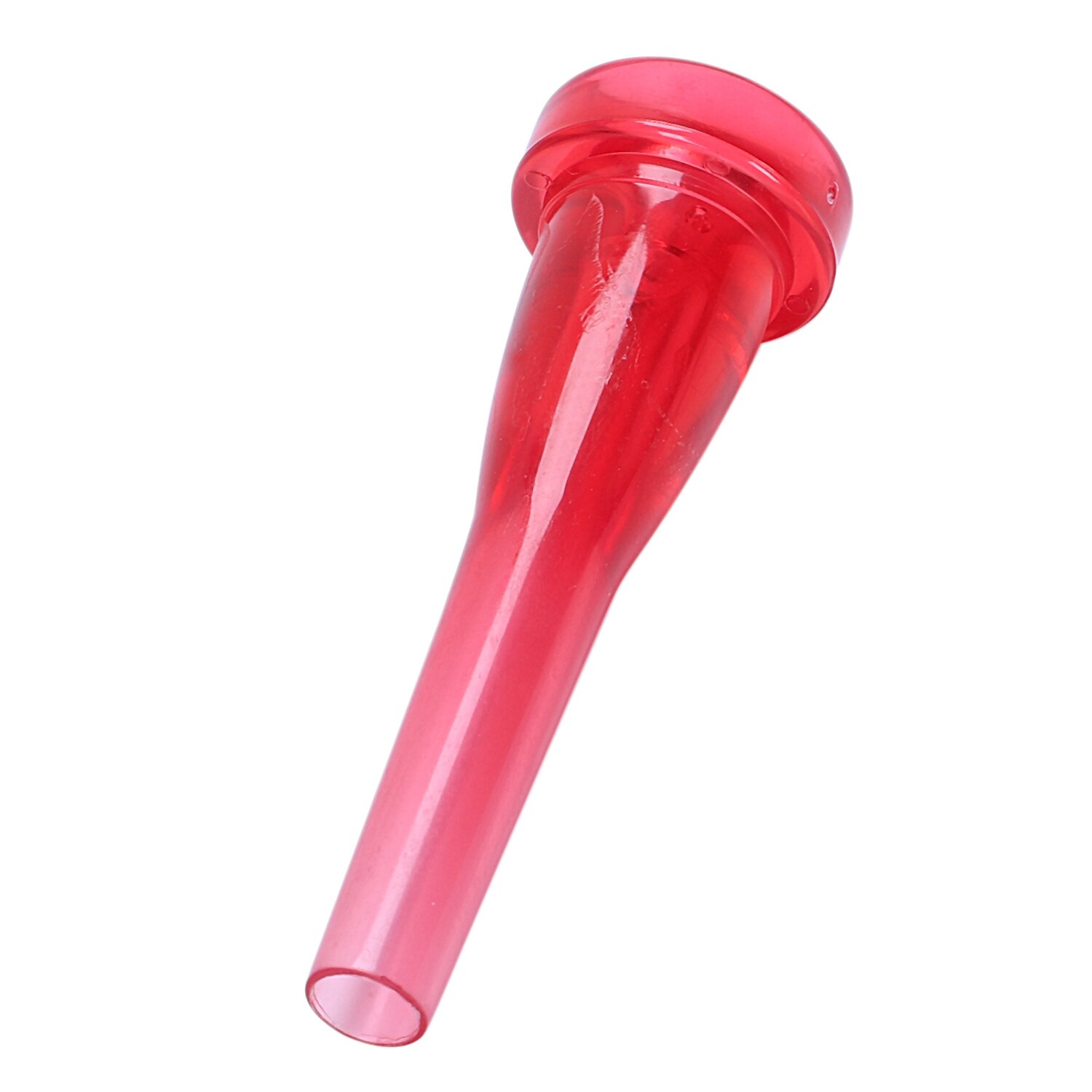 ABS Trumpet Mouthpiece Meg 3C Size for Bach Beginner Musical Trumpet Accessories Parts or Finger Exerciser,Red