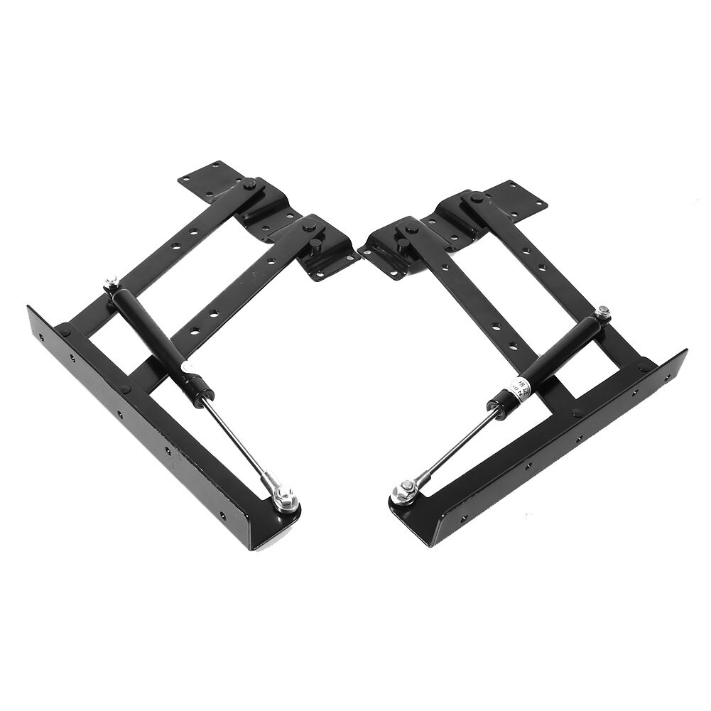 2x Practical Lift Up Coffee Table Mechanism Hardware Top Lifting Frame Furniture Hydraulic Hinge Furniture Hardware