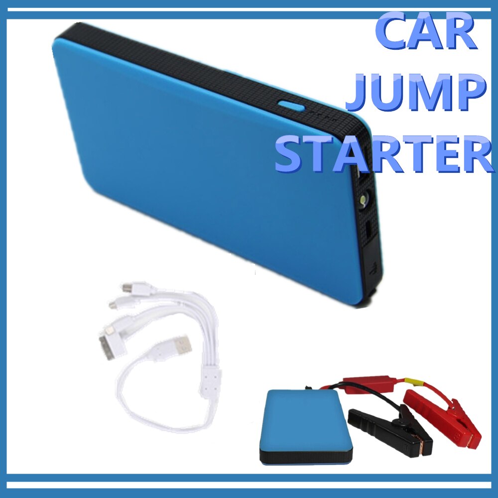 12V Car Jump Starter LED Light Multi-Function Power Bank Emergency Charger Booster Battery Portable For Digital Devices Charging