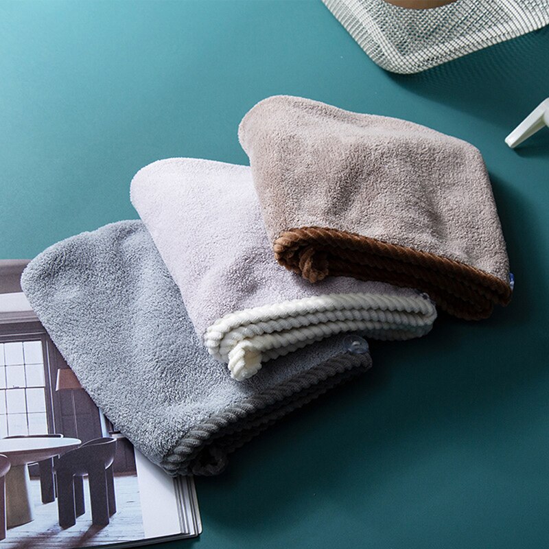 Snel drogende handdoek dames shampoo snelle magische föhn microvezel haarwikkel douchekap badmuts schoonmaakgereedschap badkamerproducten