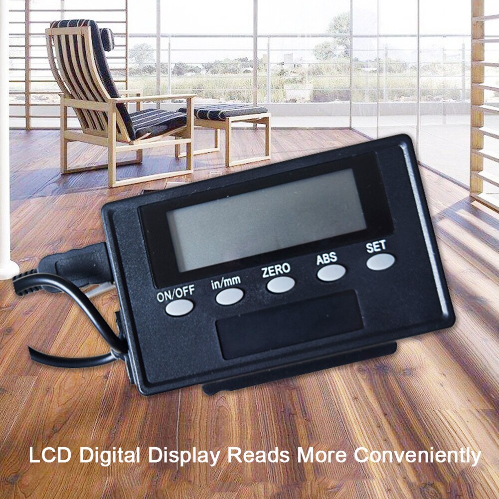 0-150/300mm Ruler Linear Tool Led Durable Digital Readout For Milling Lathe Magnetic Accurate Measuring Scale LCD Display Remote