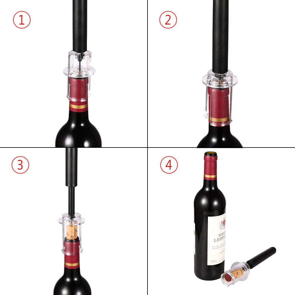 Air Pump Wine Bottle Opener Opener Corkscrew Corks... Grandado