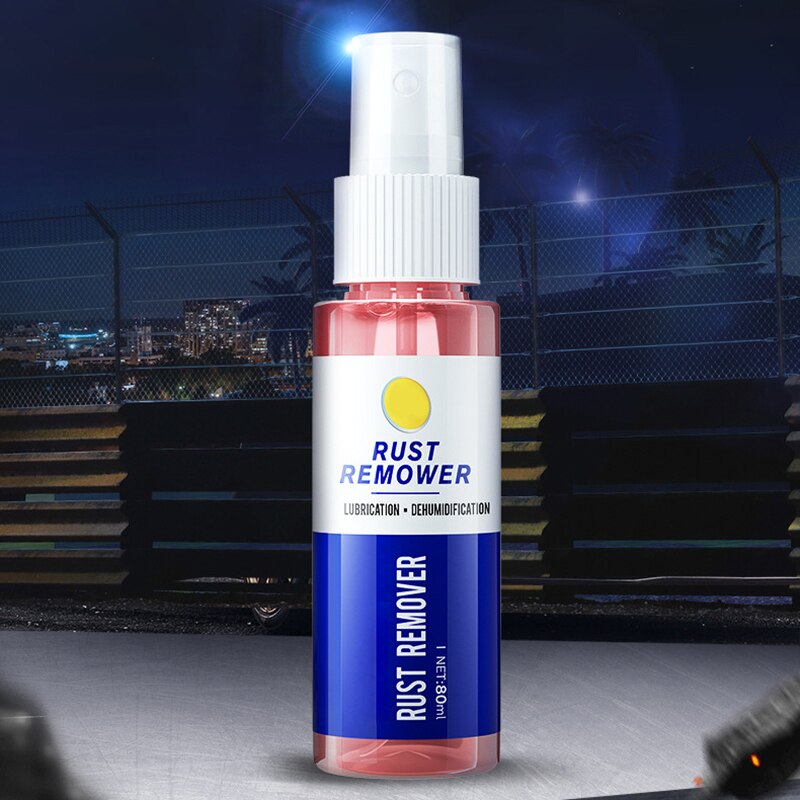 Universal Rust Removal Spray 80ml Rinse-free Safely Removes Rust DC120