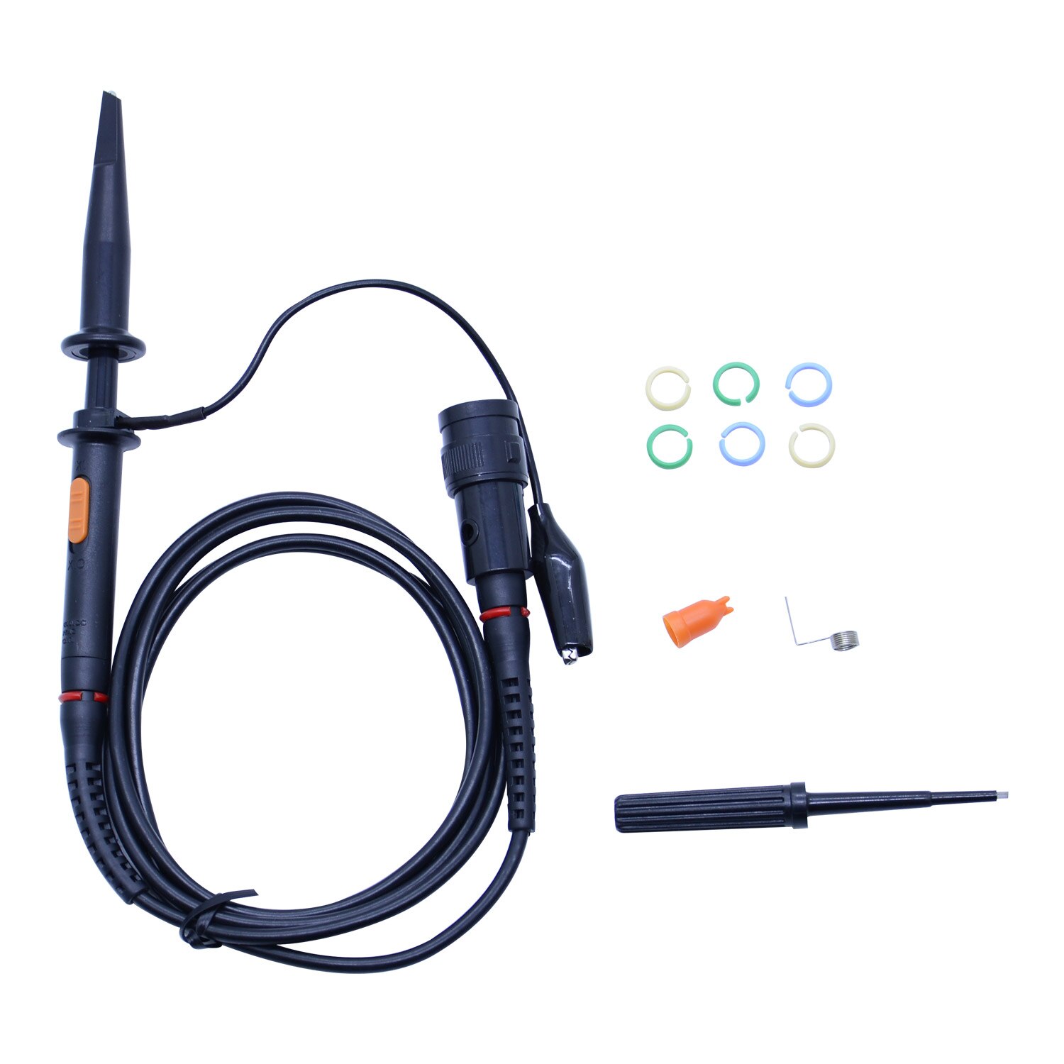 Hantek oscilloscope probe 60MHz 80MHz 100MHz 200MHz 250MHz: Orange