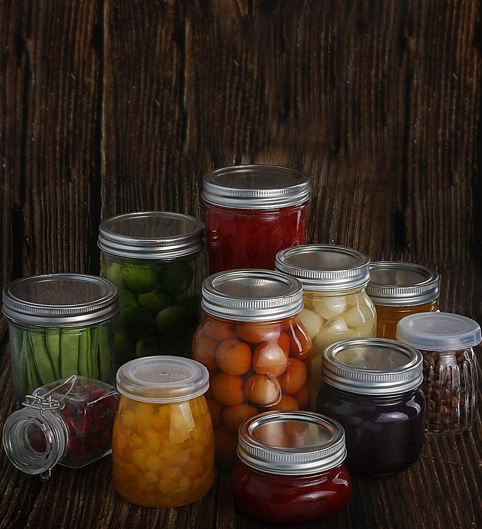 Mason Jars With Regular Lids Ideal for Jam Honey Wedding Favors Shower Favors DIY Magnetic Spice Jars