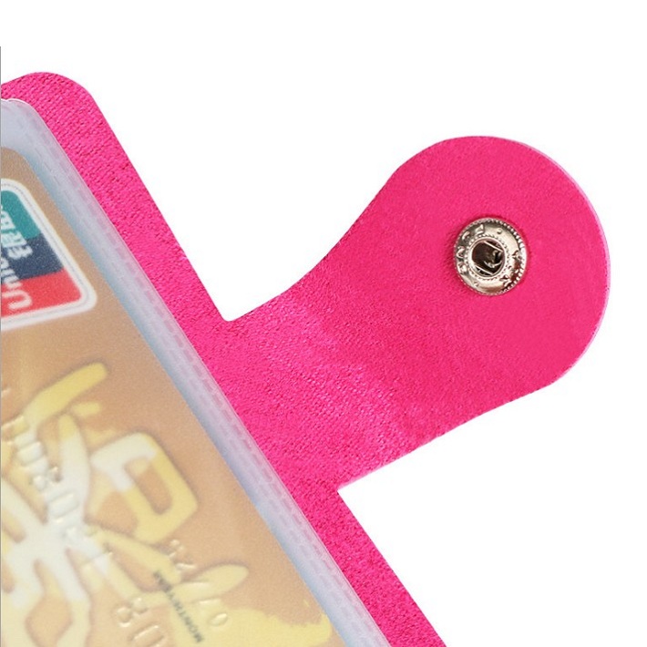 Toimisto 24 taskua pu kaupallinen käyntikortti kirja kawaii yrityksen nimi kortti luotto pankkikortin haltija satunnainen väri 1pc