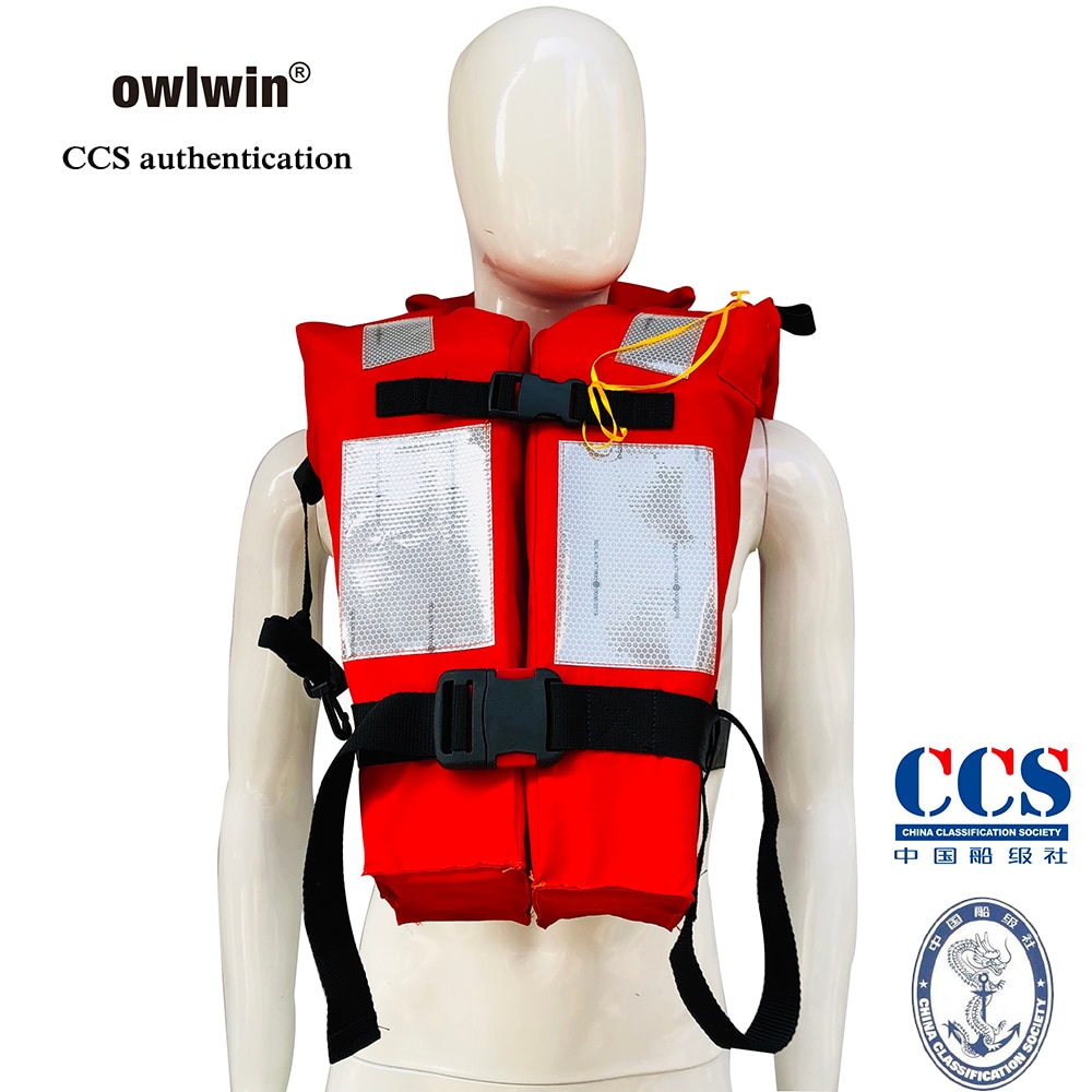 Owlwin Reddingsvest Inspectie Ccs Voor Nieuw Type Reddingsvest Vest Coast Rescue Team