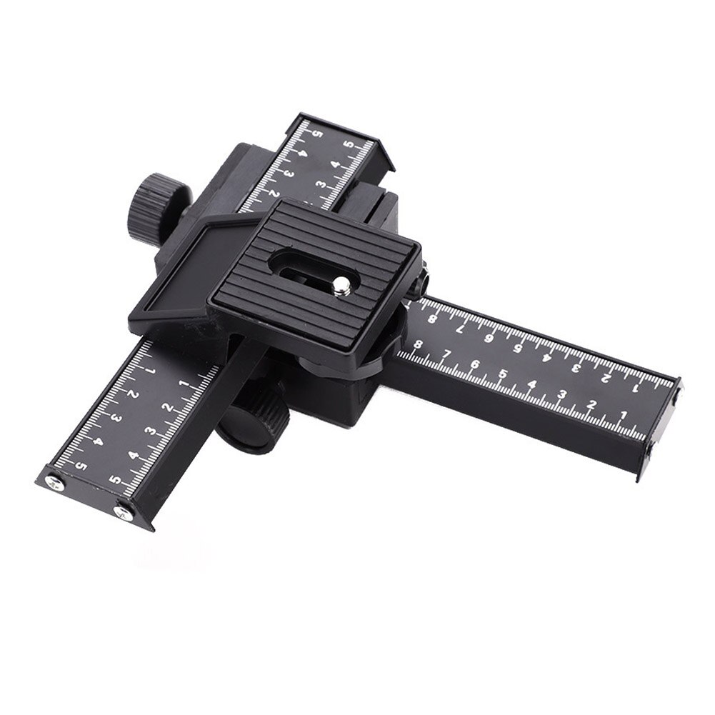 brand 4 Way Rail Slider Macro Focusing Rail Sliders Tripod Heads with Mounting Screw for Close-up Shooting camera accessories
