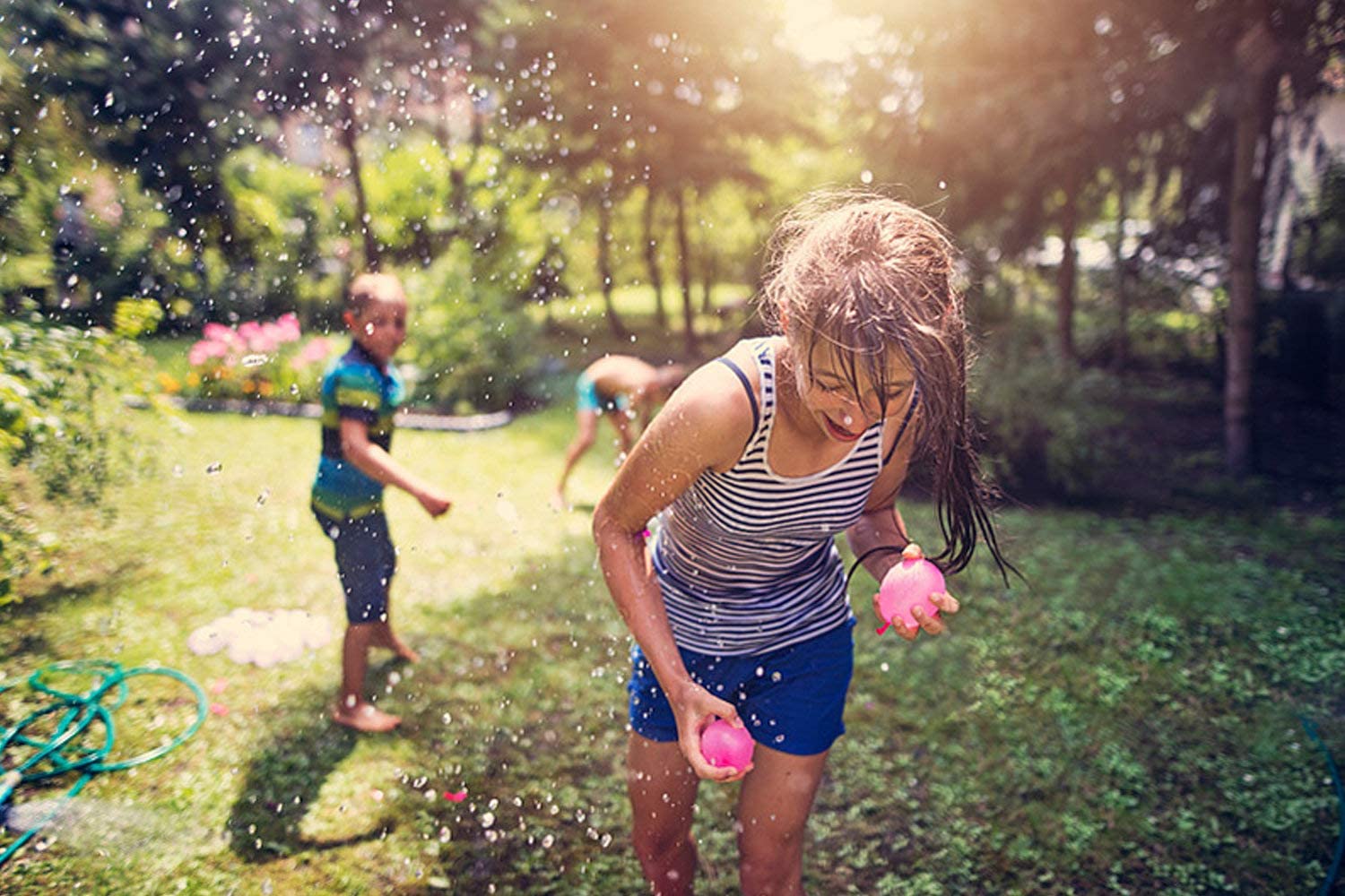 Water Ballonnen Instant Ballonnen Quick Fill Ballonnen Met Splash Leuk Voor Kinderen En Volwassenen Party Met 3 Water Injectie Gat 100Pcs