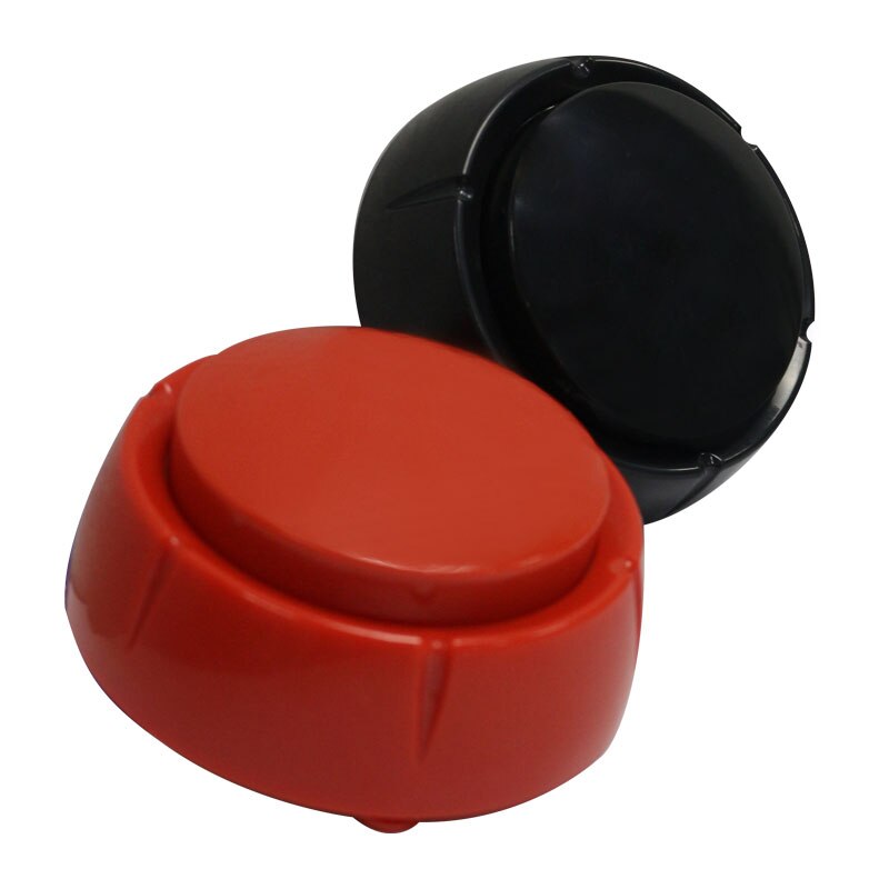 Black and Red color Sound button can recording 30 seconds own sound Sound Effect Button M4