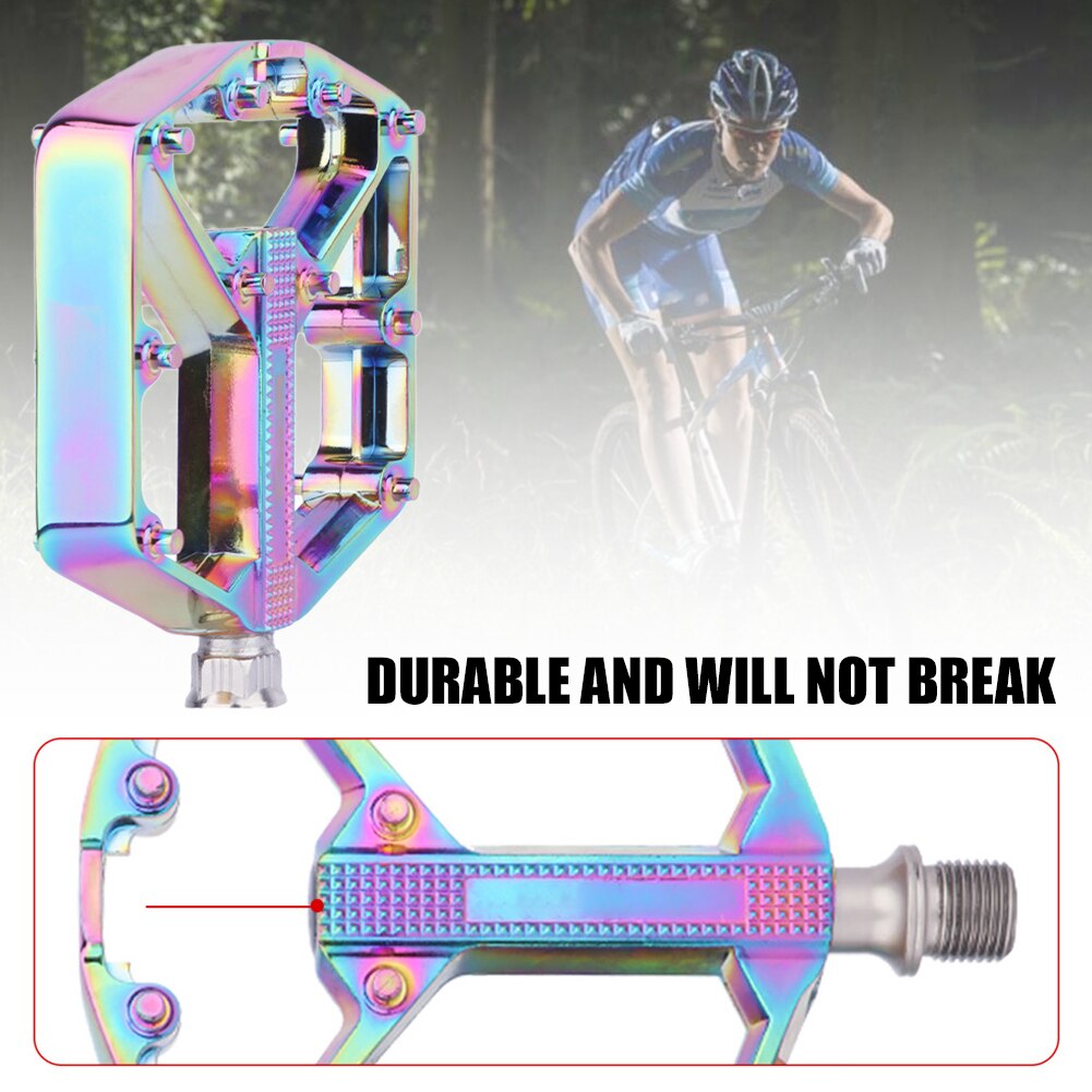 Ultraleicht Fahrrad Pedale Nicht-Unterhose Versiegelt-Lagerbier Fahrrad Pedale mit Doppel DU MTB Pedale Bicicleta Fahrrad Pedale flache BMX