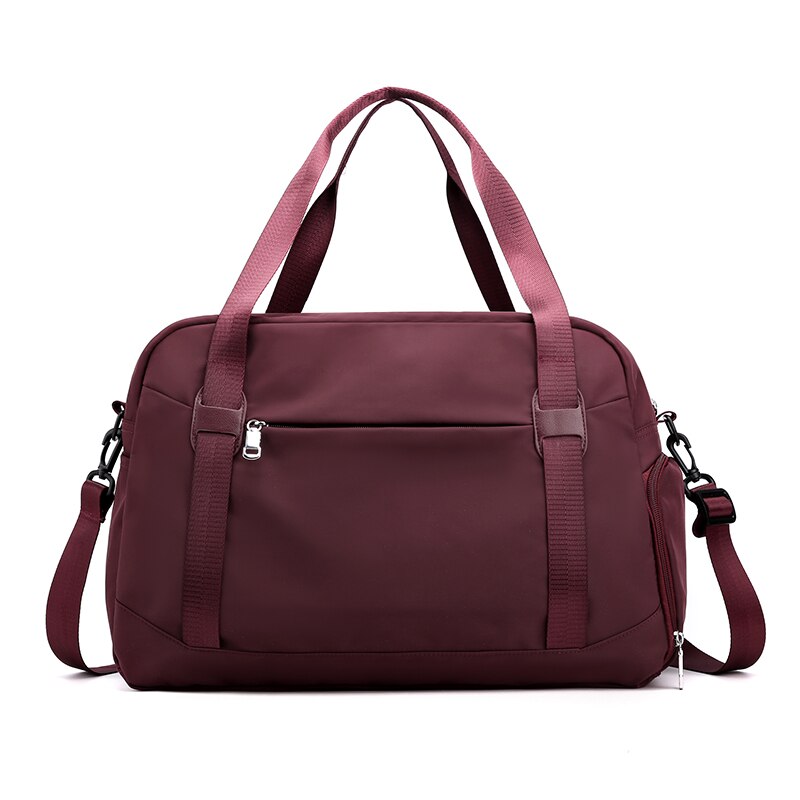 Brand Women Nylon Handbags Shoulder bags Messenger Bags Ladies Vintage Tote Crossbody Bag Female Large space bags: Purple