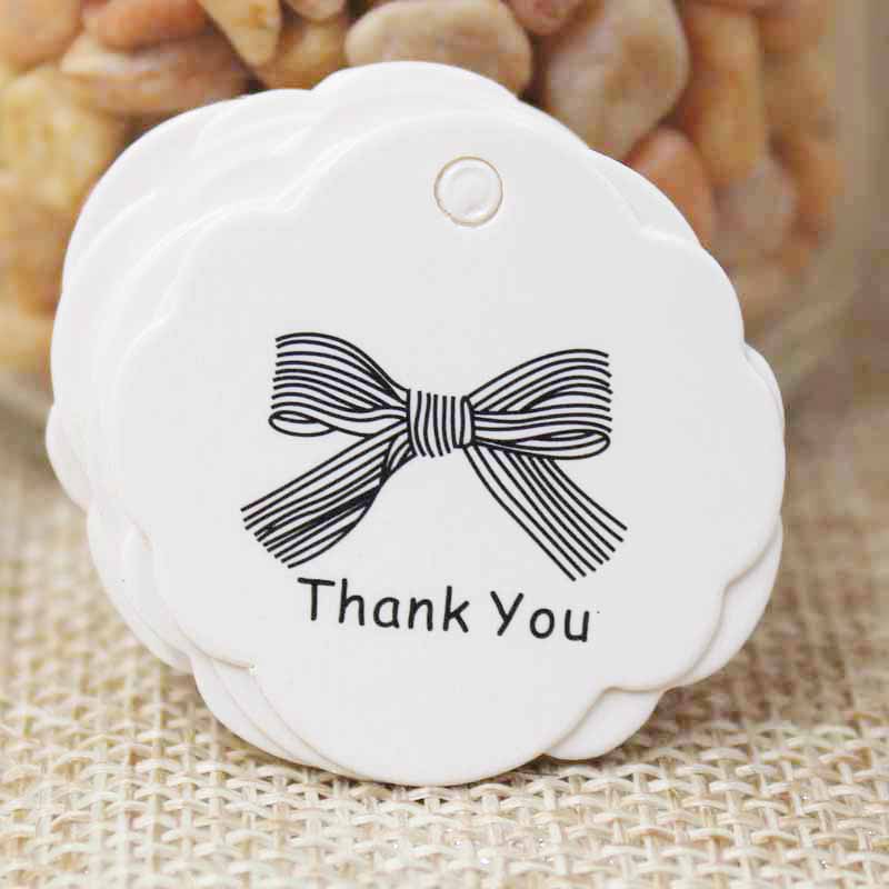 1.18 cala biały/papier do druku kraft tagi zdjęcie 100 sztuk hand made tag z papier przepełniony miłością Tag dla DIY pudełko handmade dobrodziejstw: white3knotcut