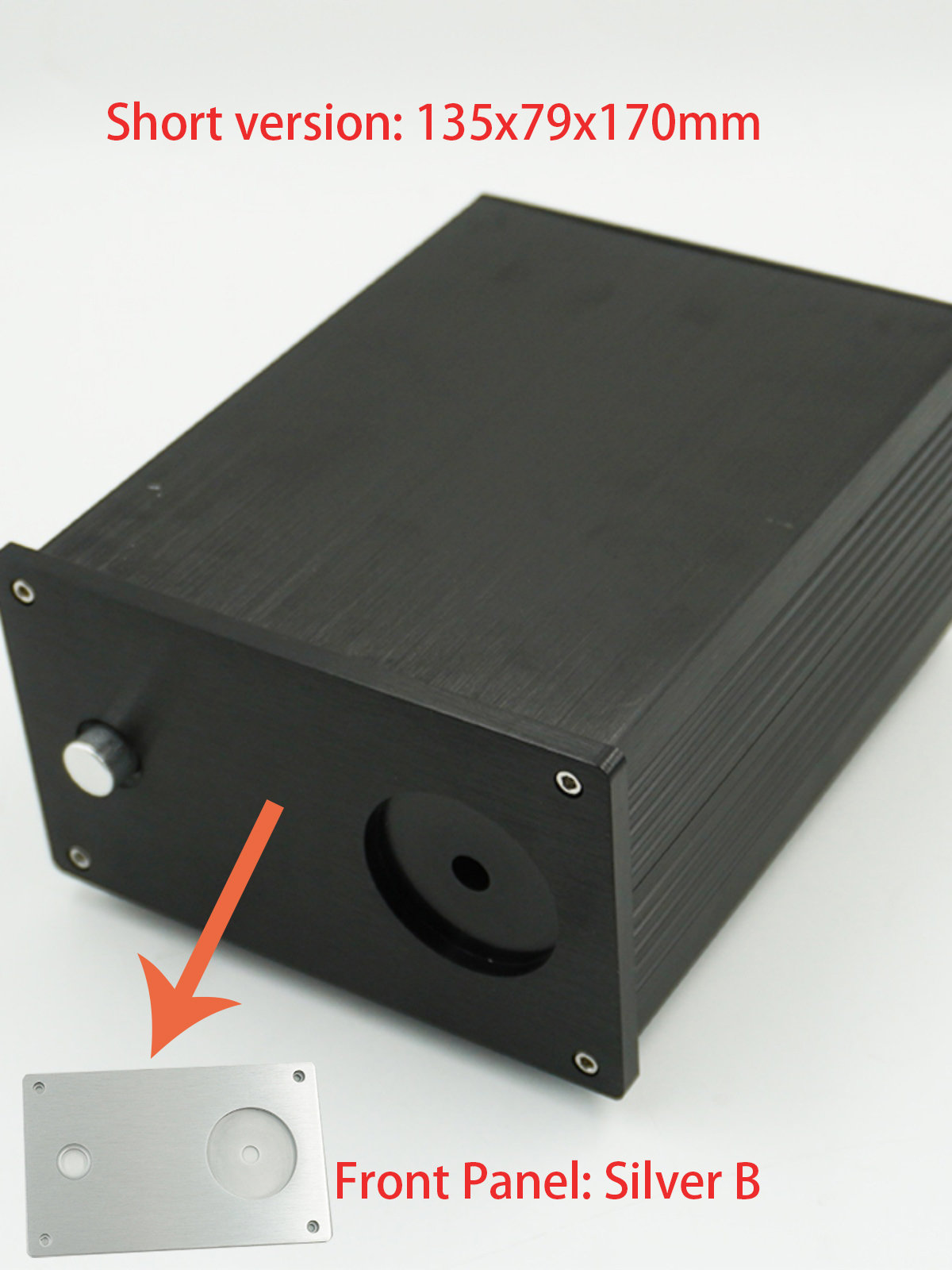 1Piece Aluminum DAC Tube Amplifier Split Power Supply Enclosure Mini AMP 126 Case Chassis Preamp Box PSU Headphone Amplifier Cha: Beige / Bundle 3