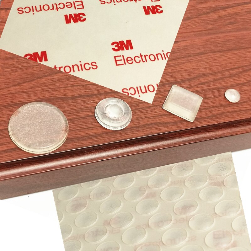 Deurstopper Silicon Rubber Demper Keukenkast Zelfklevende Stop Demper Buffer Pad Meubels Bumper Hardware