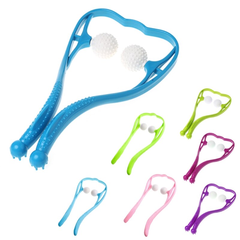 Comfortable Neck Massager Roller Shoulder Back Pain Ball Self-massage Tool
