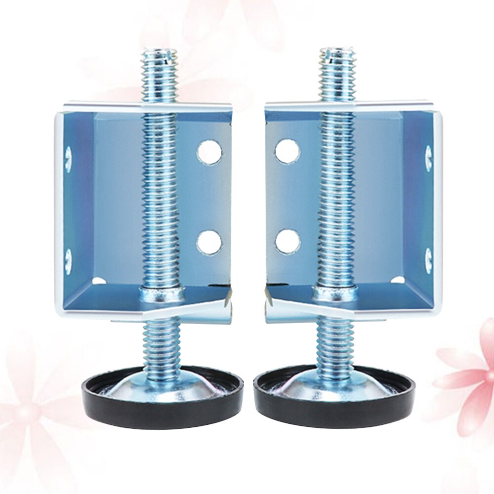 1 Pair Screw Furniture Adjustable Cabinet Feet Wardrobe Steel Leveling Feet Furniture Leg Accessories