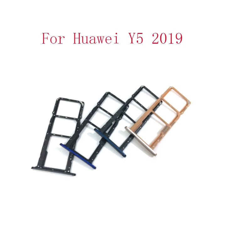 2/Stuks Voor Huawei Y5 Sim Card Tray Slot Houder Socket Adapter Connector Vervangende Onderdelen