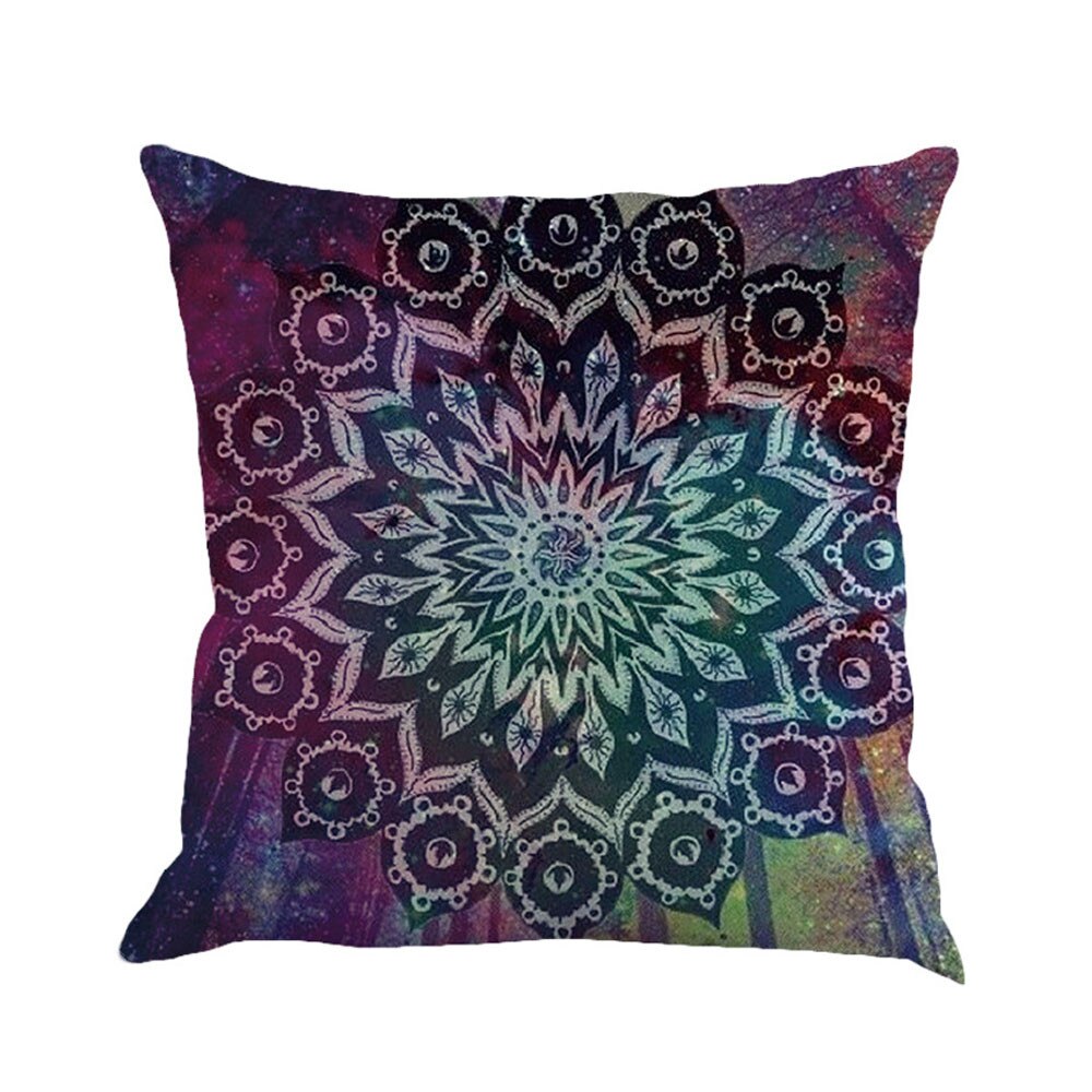 Gajjar tyyny 45*45 monivärinen geometria maalaus liinavaatteet tyynyliinat geometriset tukityynyt kaulalle: B