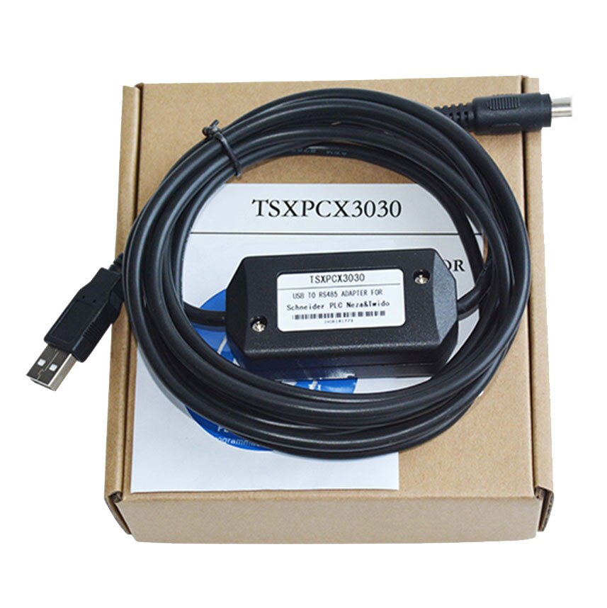 Smart TSXPCX3030-C Cable de programación TSXPCX3030 para TWIDO/nza Modicon TSX PLC,USB 2,0, soporte WIN7/8