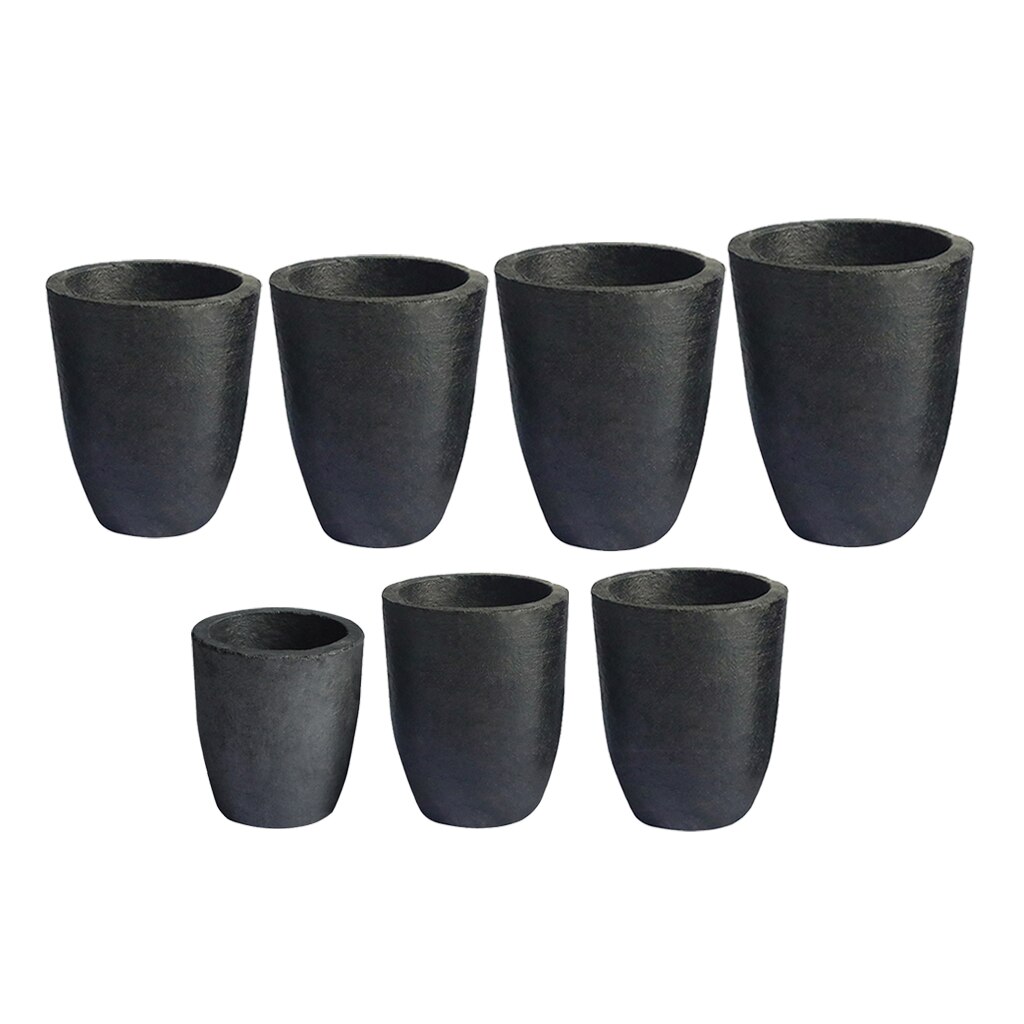 Tocha de grafite mini cadinho para fundição de fusão diaxh 160x180mm