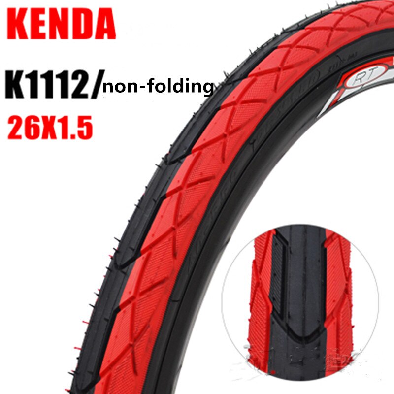 KENDA k1112 bicycle tyre mountain bike 26*1.5/1.75 puncture-proof folding/non-folding bike tire