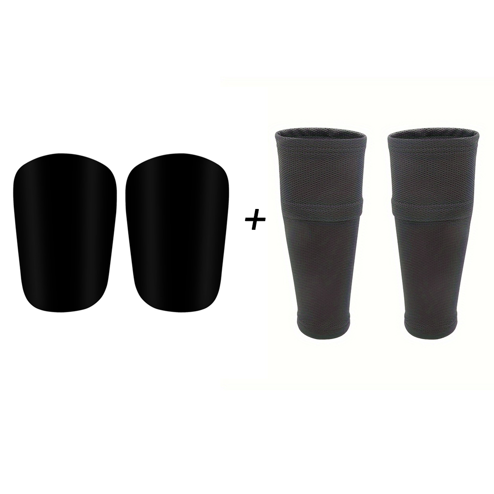 voetbal scheenbeschermers elastische ademende voetbal beenbeschermer anti unisex voetbal beschermende uitrusting voor volwassenen kinderen: S / Marineblauw