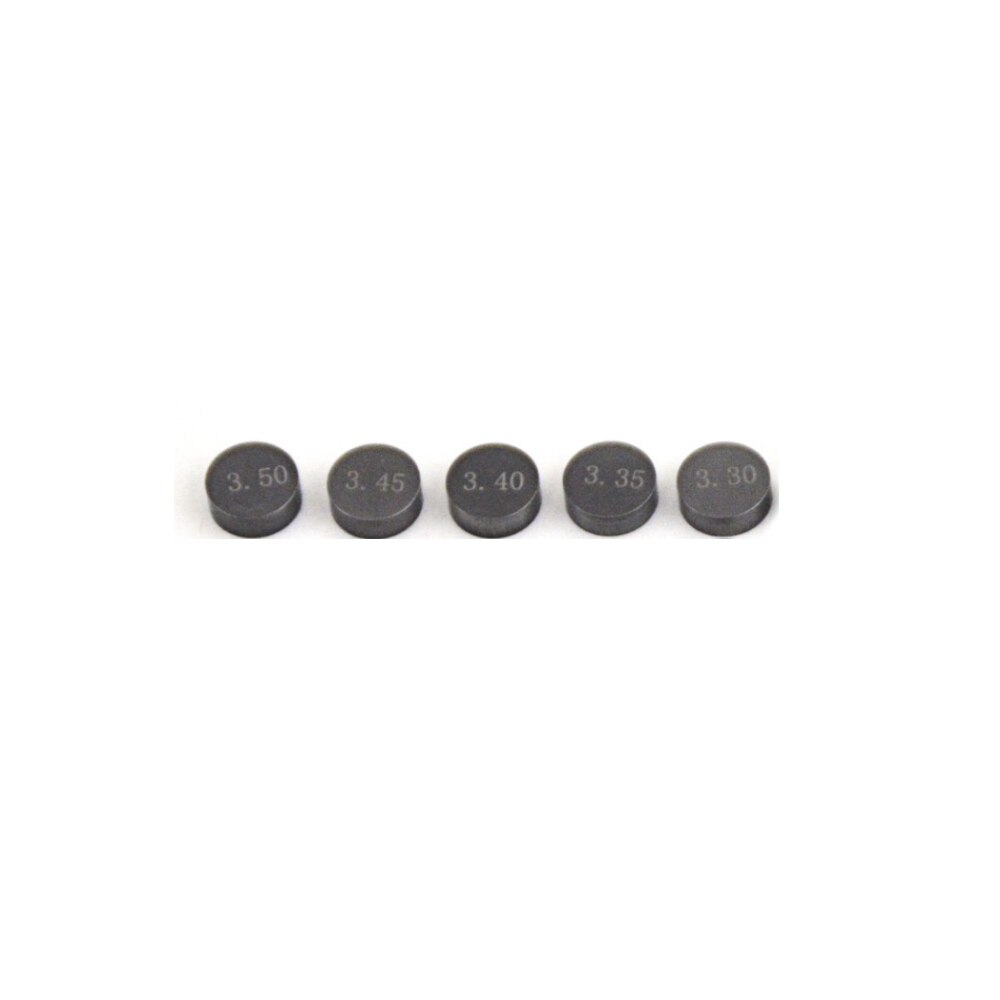 5pc 9.48mm Motorrad einstellbar Ventil Shim Dichtung Pad Pro KAWASAKI ZX1100 Ninja ZX-11 ZX11 ZX1200 ZX12R ZX-12R ZX 1100 1200 12R: 5Stck 3.30-3.5