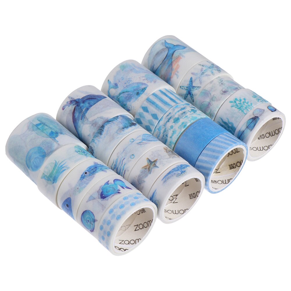 20Pcs Diy Decoratieve Tape Set Dagboek Plakboek Afdrukken Tapes Tapes