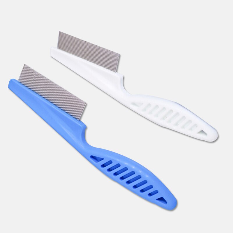 Deworming Brush Short Long Hair For Remove Protect Flea Comb For Cats Dogs Pet Stainless Steel Comfort Flea Hair Grooming Tools