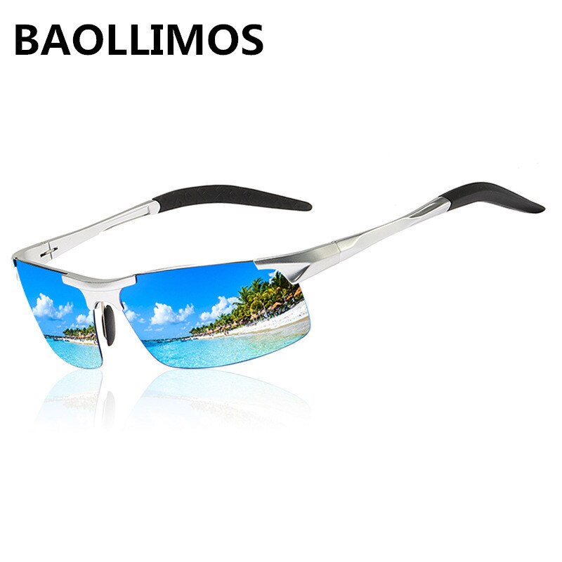 Gepolariseerde Zonnebril Voor Mannen Gepolariseerde uv 400 Pilot Rijden Shades Mannelijke Zonnebril Vintage Oculos Eyewear Accessoires