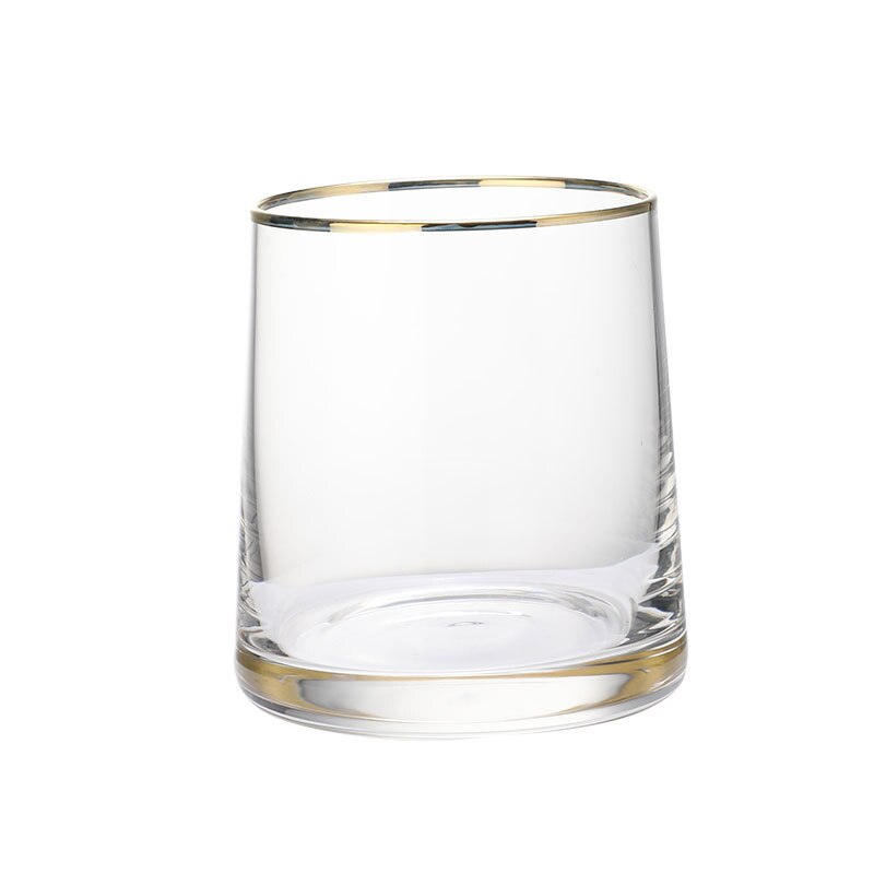 Borosilikat whisky vinglass 5 farger gjennomsiktig vin drikkeglass krus kopp til drikkevann til bar hjem