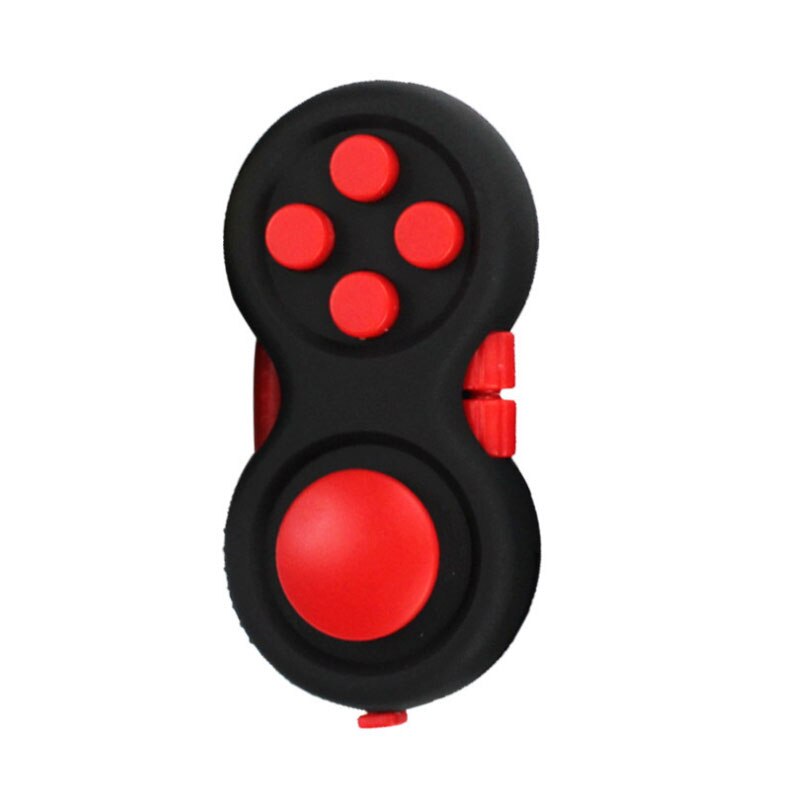 Anti-stress Toys For Adult Children Kids Fidget Pad Stress Relief Squeeze Fun Hand Interactive Toy Office Christmas: Red