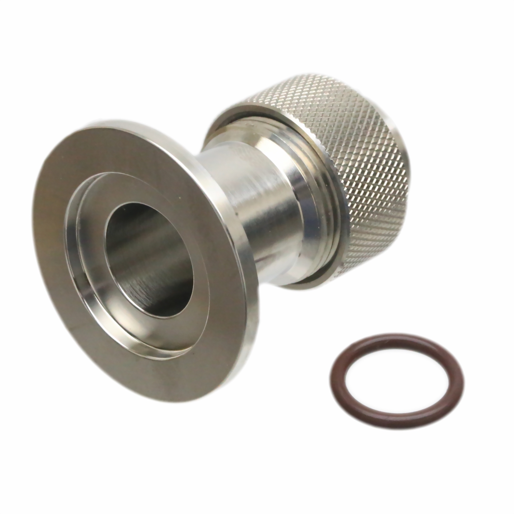 ISO-KF25 NW/KF-25 Gauge Tube Adapter Vacuum Flange Fitting ID=15.5mm Pipe SS304 Stainless Steel 304