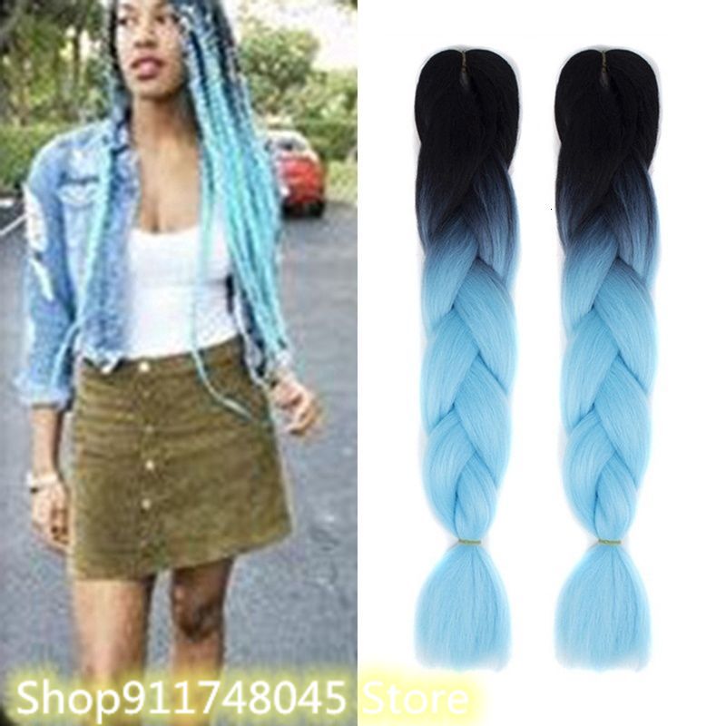 Synthetic Jumbo Braiding Hair Extension Crochet Jumbo Braids Twist Synthetic Hair