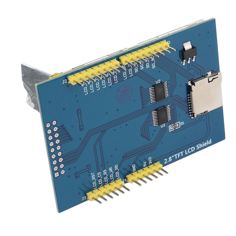 2.8Inch 240X320 Tft Lcd Module Screen Display Controller Voor Arduino Uno Met Resistive Contact Panel Diy Kit
